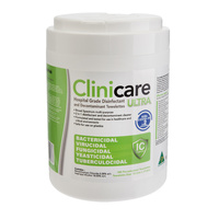 Clinicare Ultra Towelettes - Hospital Grade Disinfectant: Refill Pouch