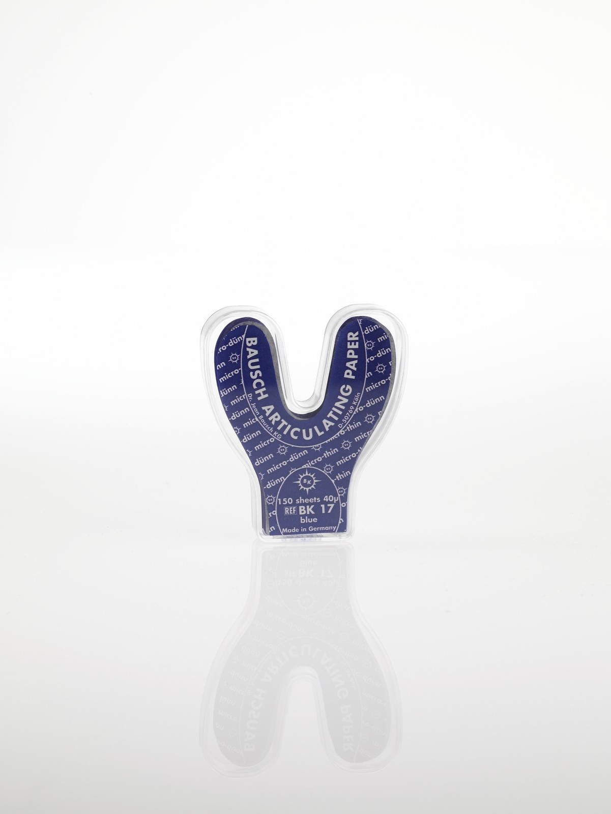 ArtiCheck Articulating Paper MicroThin 40 HorseshoeShape Bausch