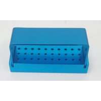 Aluminium Bur Blocks: 20FG + 10RA Blue