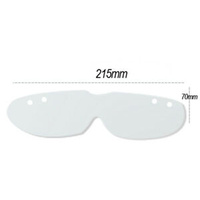 Eye Shields (Clear): Lens refill pack (25 lenses)