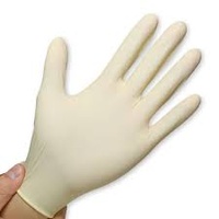 DE Latex Powder Free Gloves 200 pack - XS