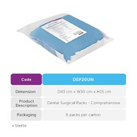 Sterile Dental Surgical Pack