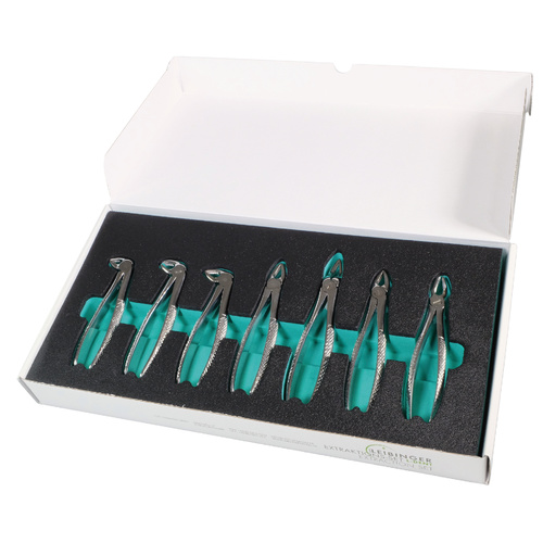 Extracting Forceps For Children - English Pattern 7 Piece Set