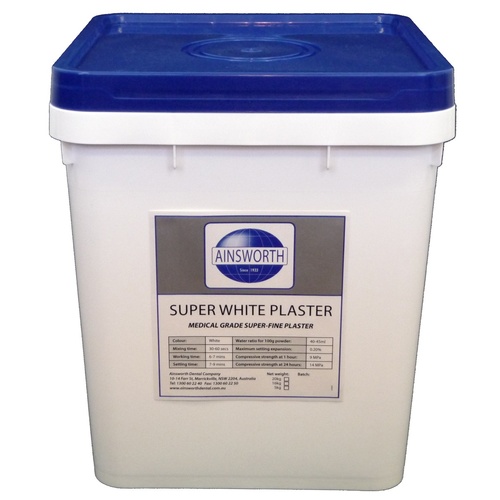 Super White Plaster [ Available Sizes (Stone):20 Kg Bag ]