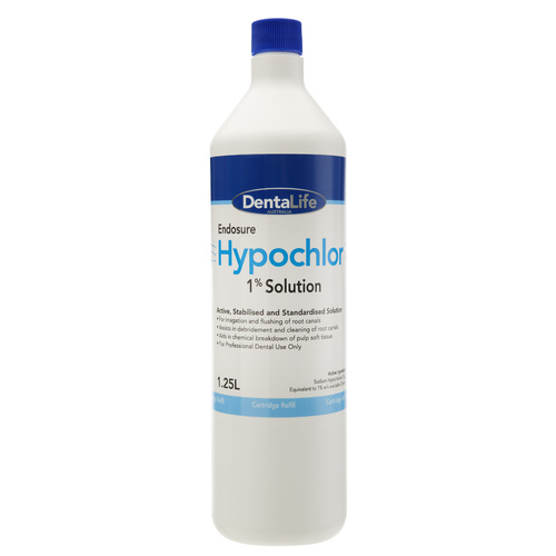 Endosure Hypochlor 1% Solution: 1.25 L Cartridge Refill
