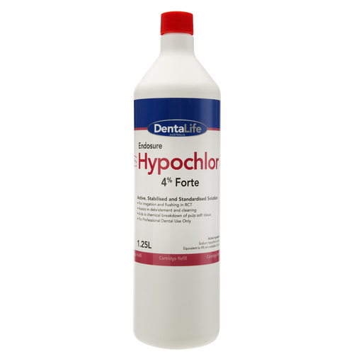 Endosure Hypochlor 4% Forte Solution: 1.25 L Cartridge Refill