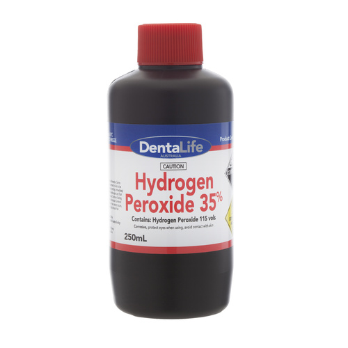 Hydrogen Peroxide 35% Food Grade 250 mL