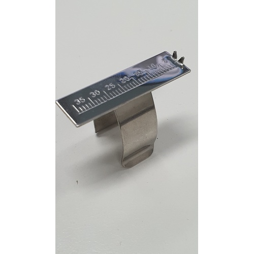 Endo Finger Ruler - Stainless Steel